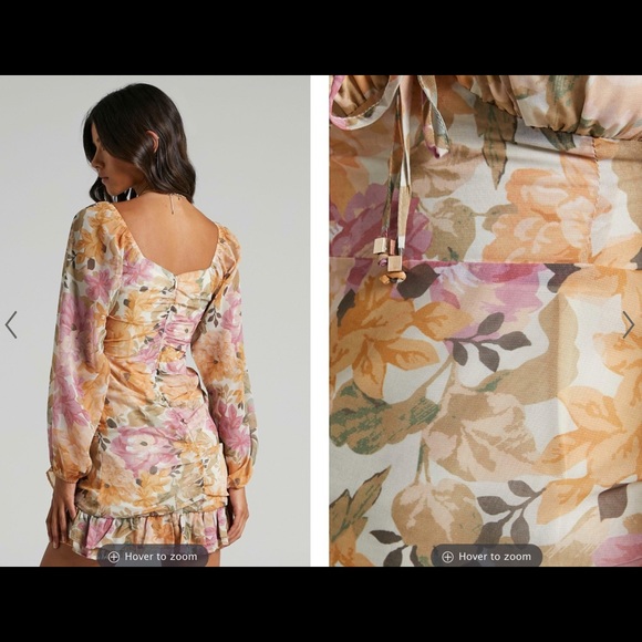 SHOWPO - Grizela Dress in Elegant Rose US SIZE SMALL - Picture 2 of 3